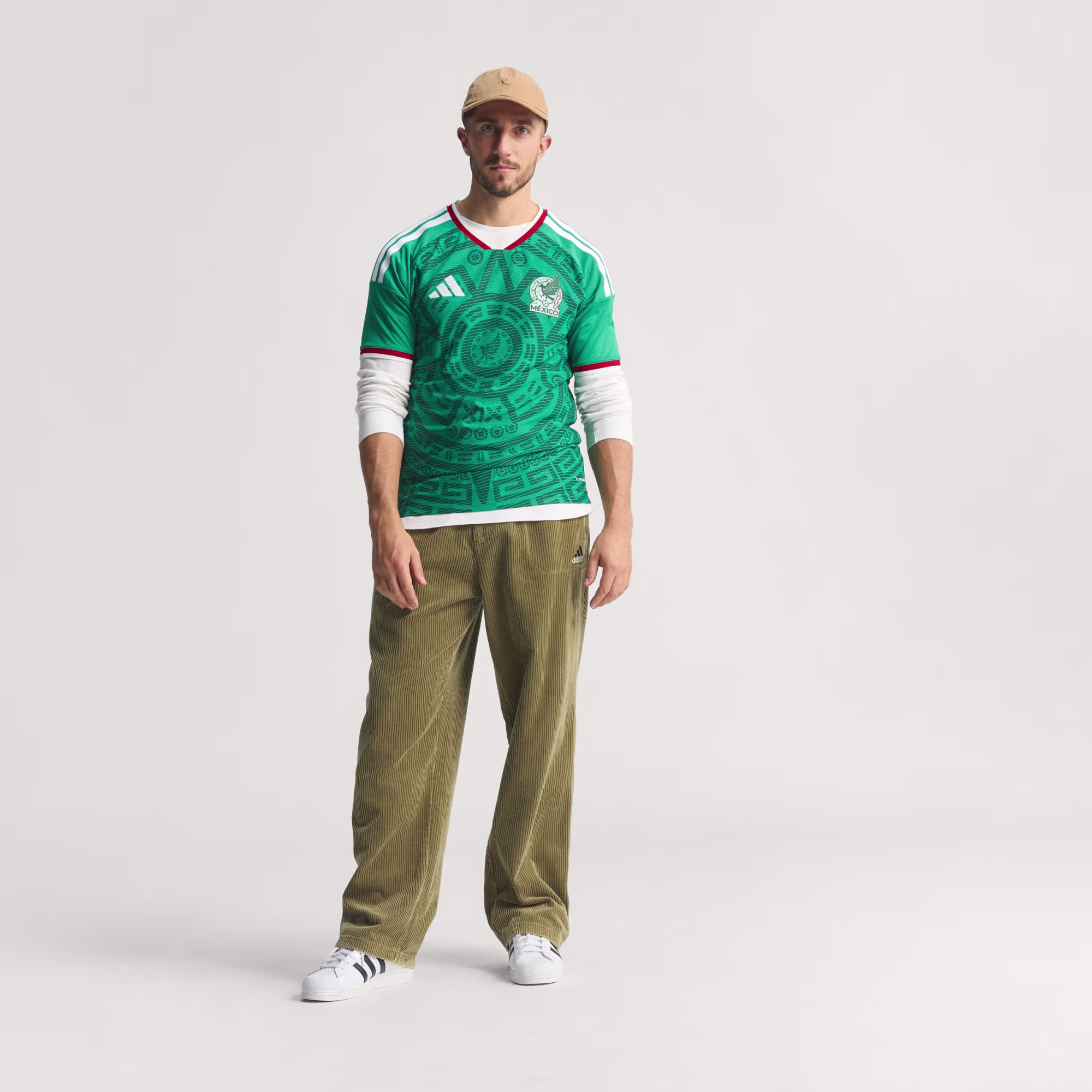 Mexico 26 Home Authentic Jersey - Image 10