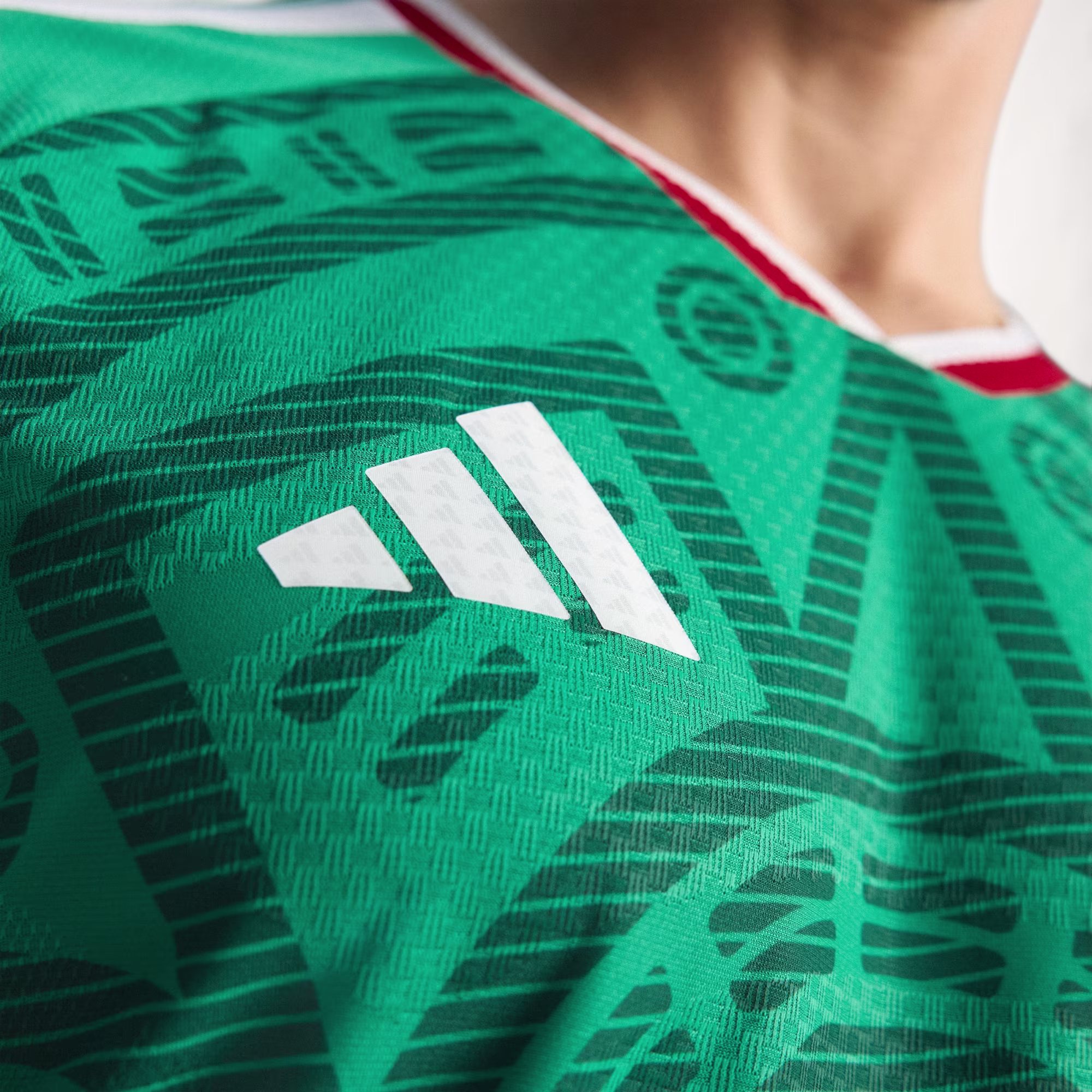 Mexico 26 Home Authentic Jersey - Image 12