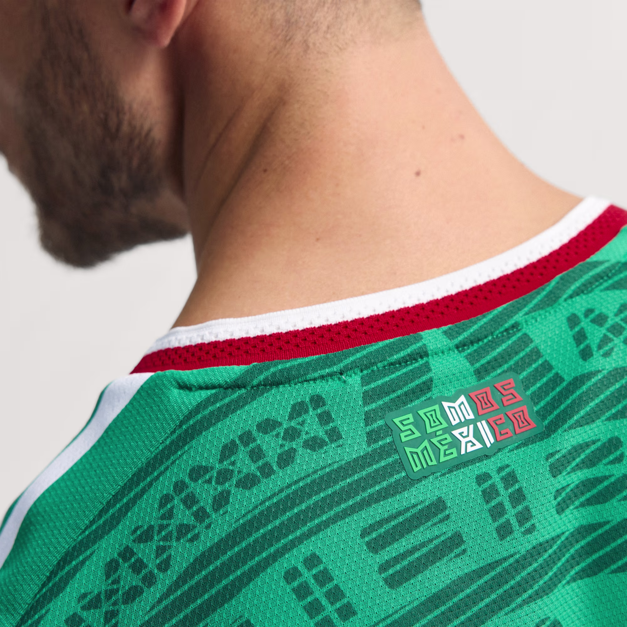 Mexico 26 Home Authentic Jersey - Image 8