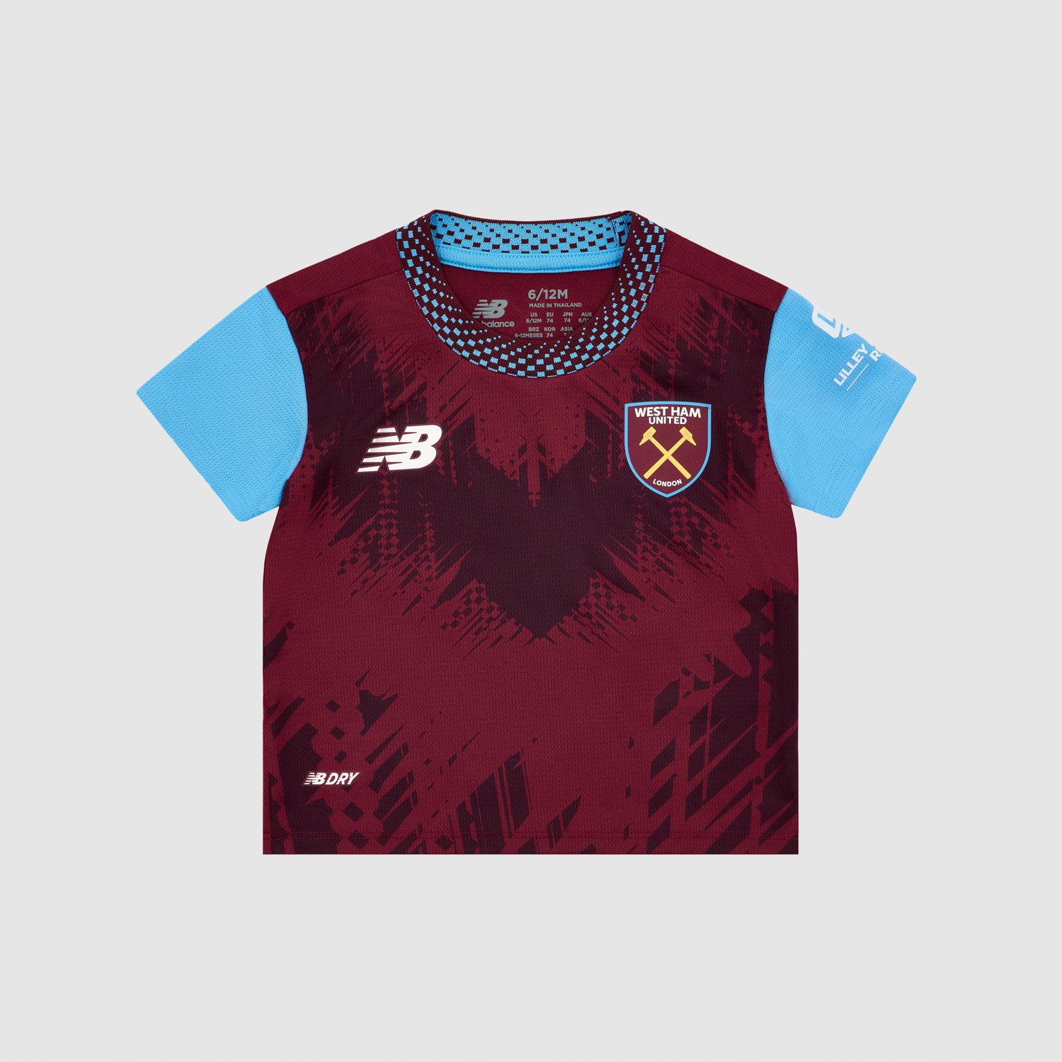 Kid's Umbro West Ham United Home 2026 Kit - Image 7