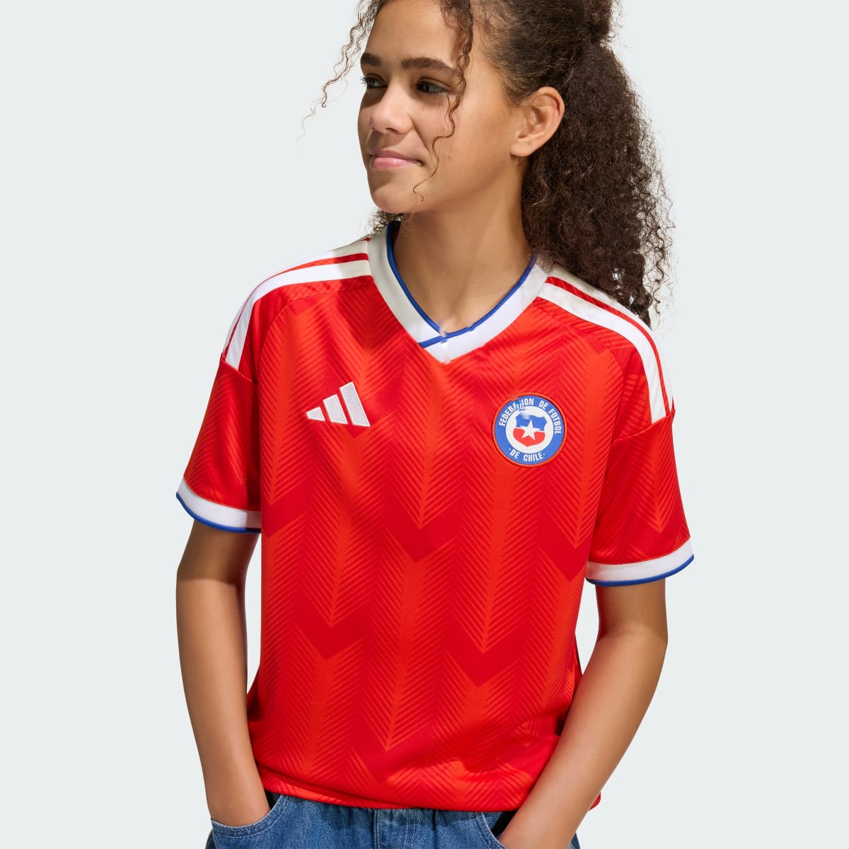 Kid's Adidas Chile Home 2026 Jersey - Image 8