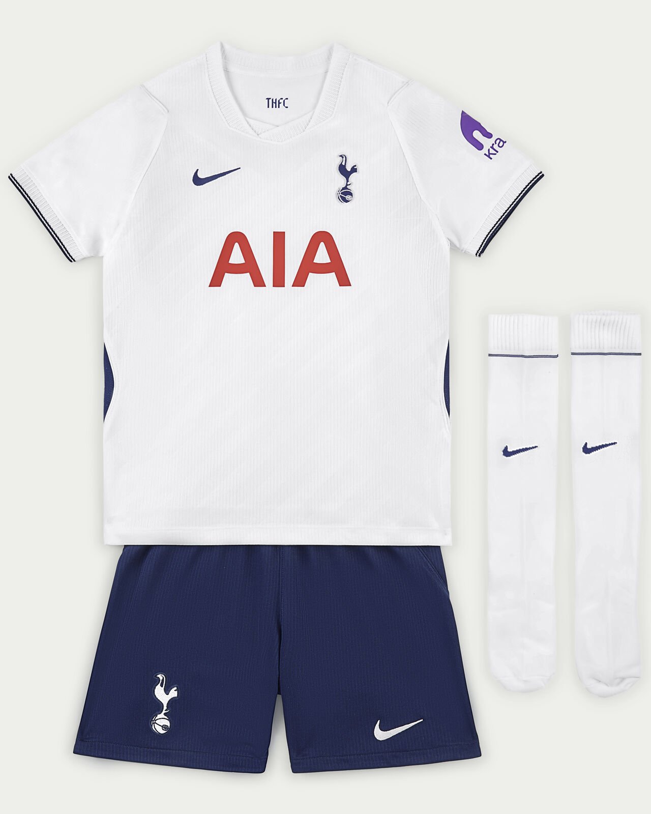 Kid's Nike Tottenham Hotspur Home 2026 Kit - Image 2
