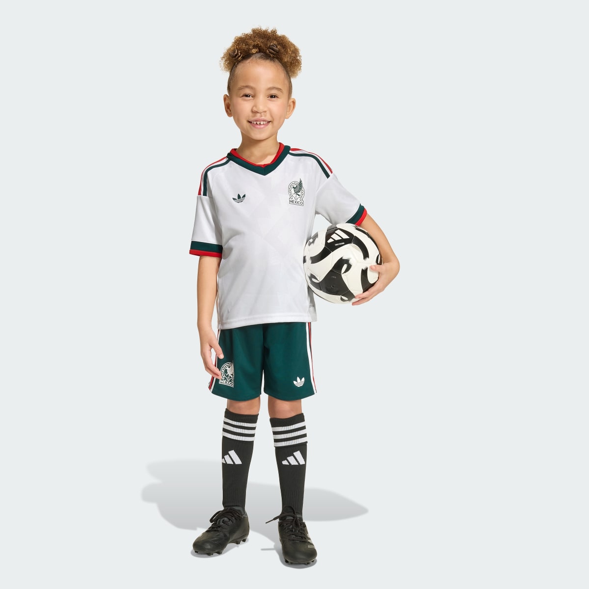 Kid's Adidas Mexico Away 2026 Kit - Image 5