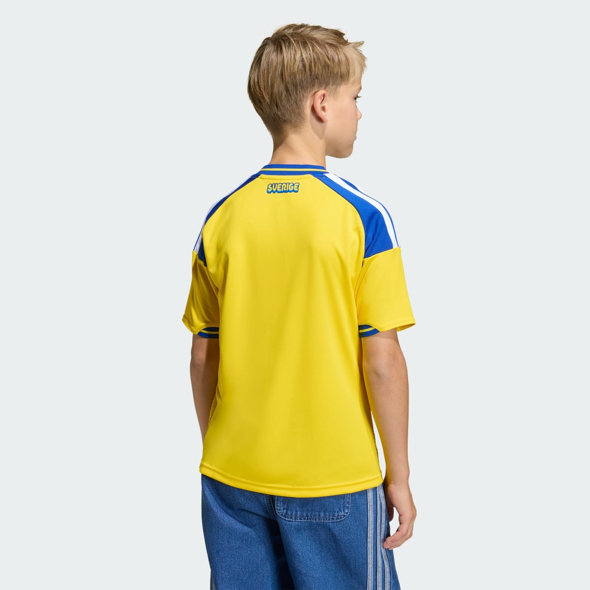 Kid's Adidas Sweden Home 2026 Jersey - Image 4